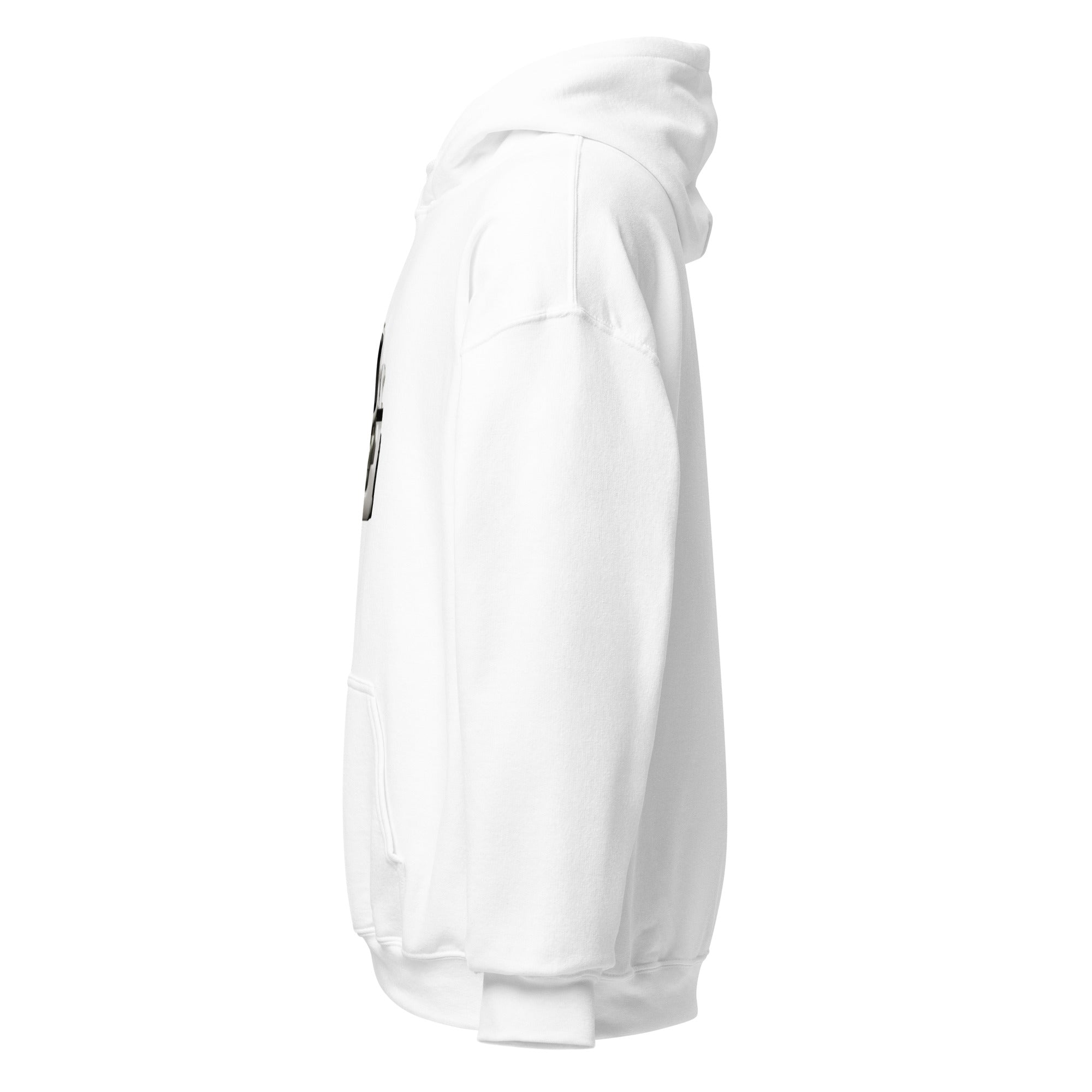 こみゅ 限定200着 NO MERCY HOODIE WHITE Loose fit printed hoodie - white masashi - 1122659072