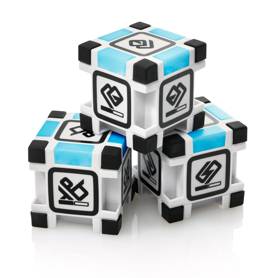 Three Cozmo Cubes