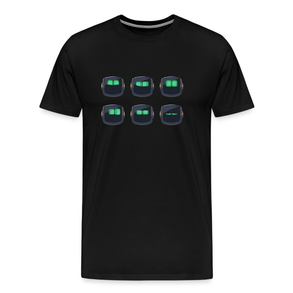 Men's Vector Expression T-Shirt - black