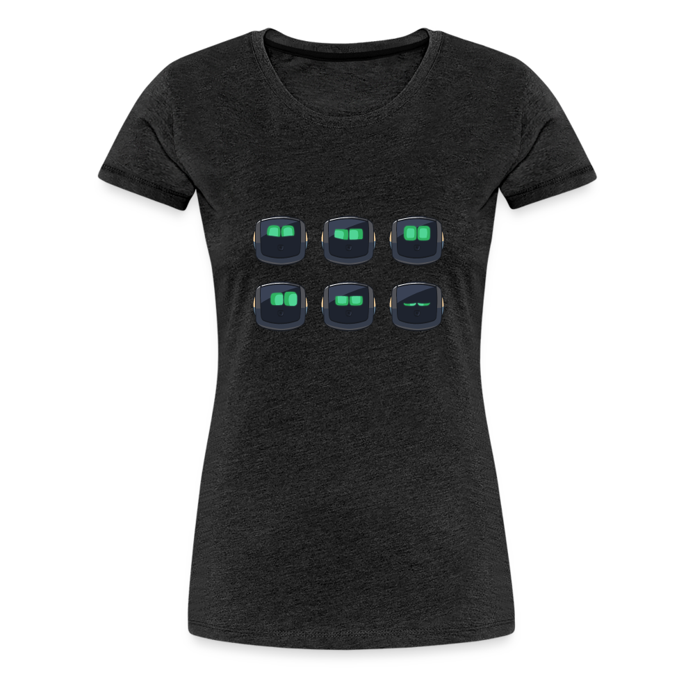 Women’s Vector Expression T-Shirt - charcoal grey