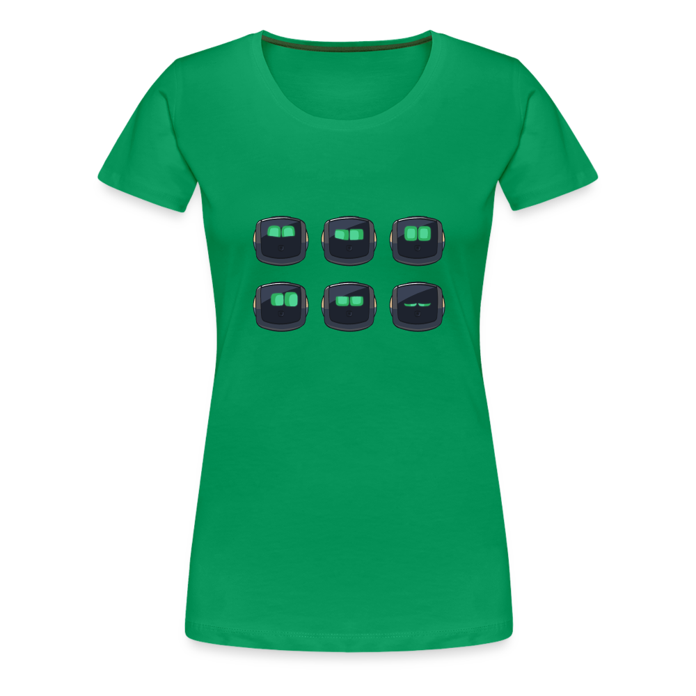 Women’s Vector Expression T-Shirt - kelly green