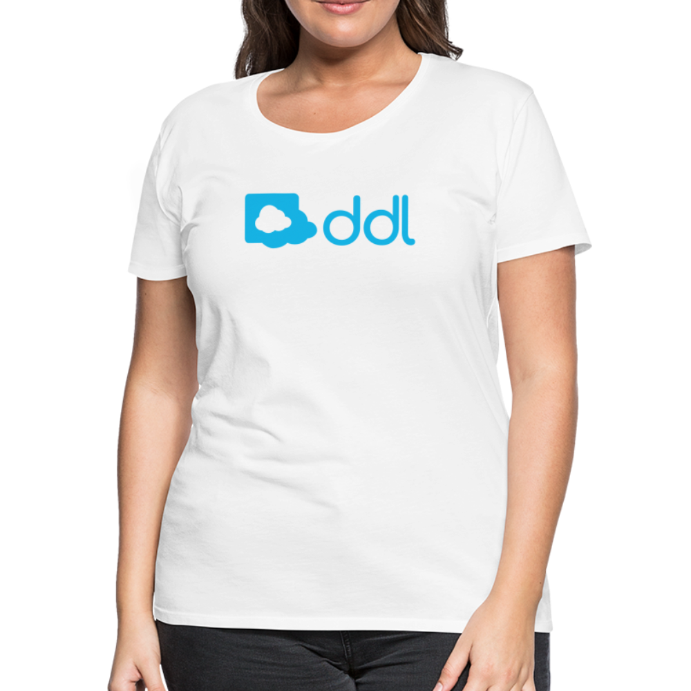 ddl Women’s Premium T-Shirt - white