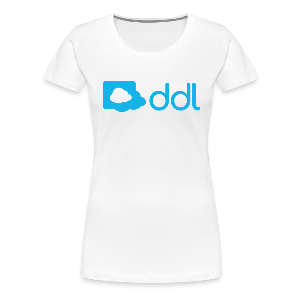 ddl Women’s Premium T-Shirt - white