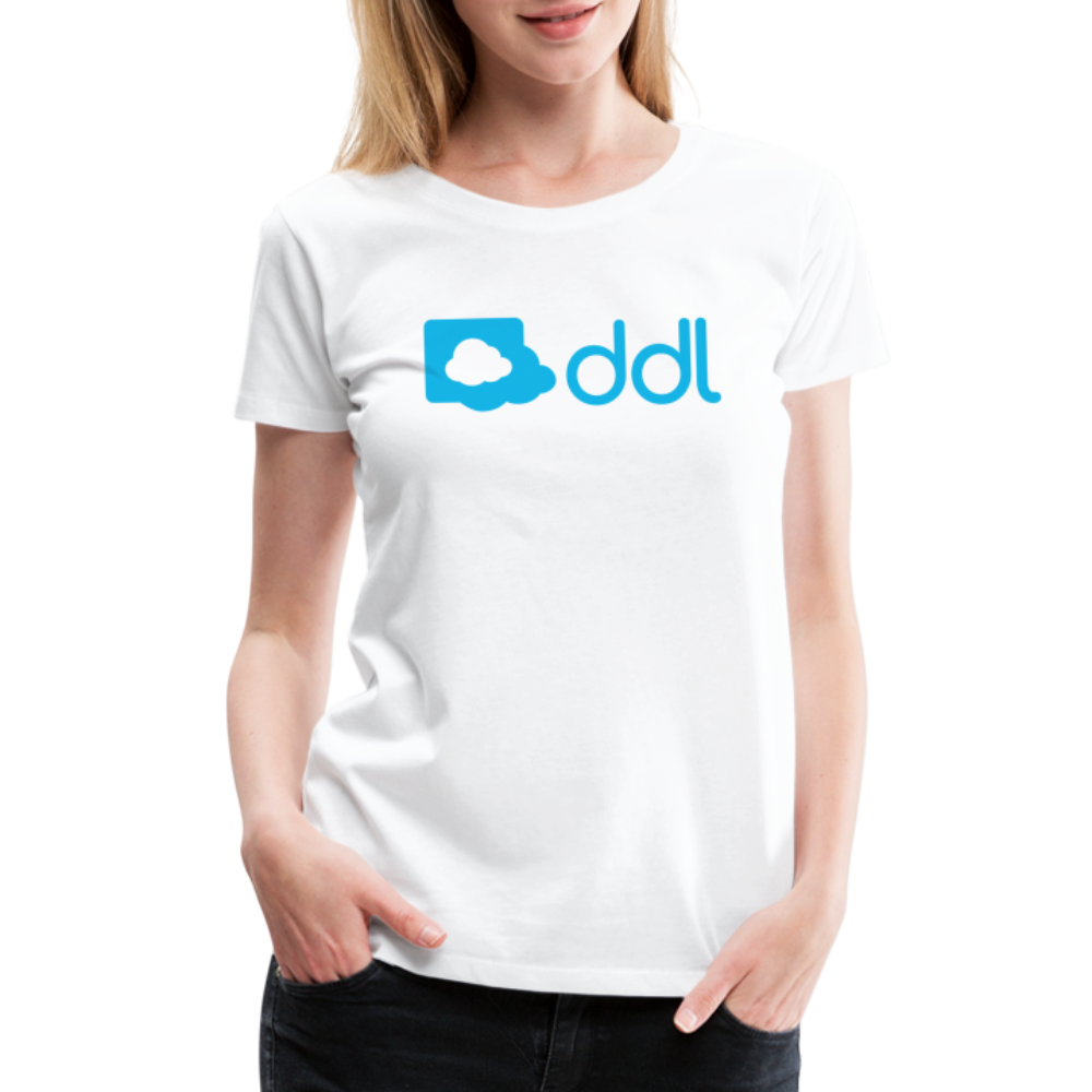 ddl Women’s Premium T-Shirt - white