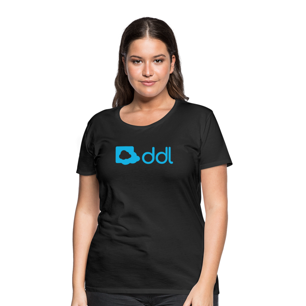 ddl Women’s Premium T-Shirt - black