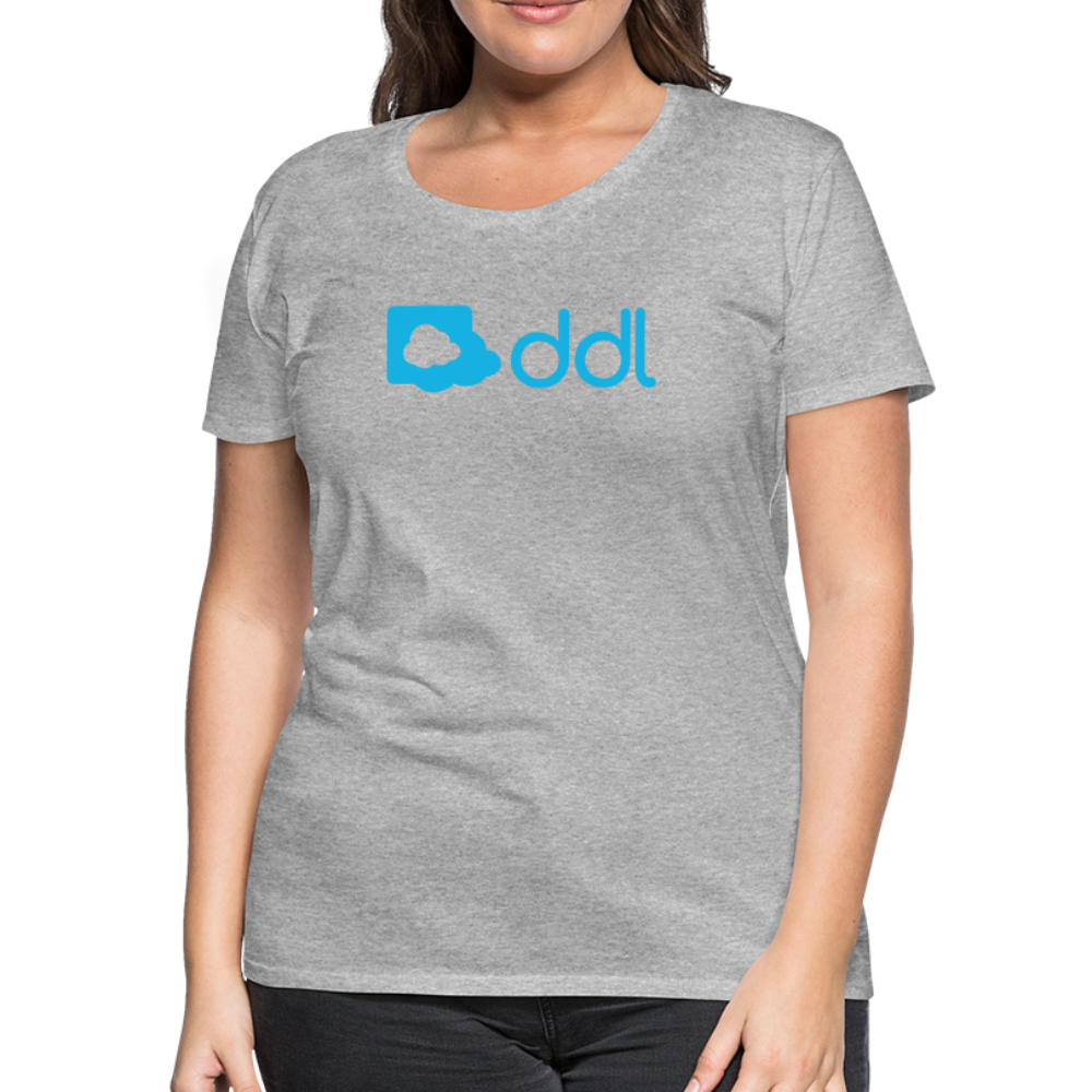 ddl Women’s Premium T-Shirt - heather gray